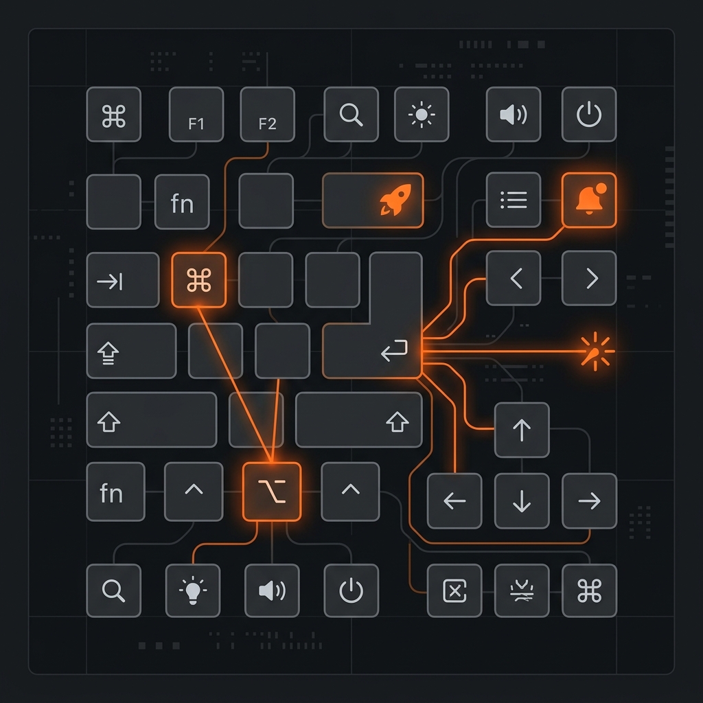 Illustration for 30 Essential macOS Keyboard Shortcuts for Speed