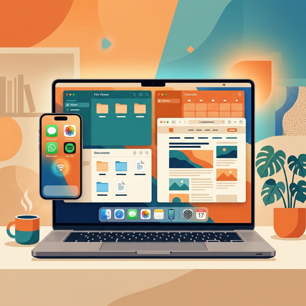 Illustration for macOS Sequoia: The 5 Best New Features for Productivity